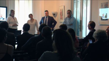 Ponentes y moderador